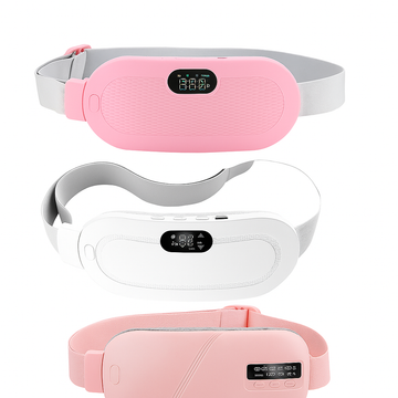 Electric Heating Pad Menstrual Cramp Massager Belt Women Period Care Hot Compress Device Vibration Abdominal Ulter Warmer Belt