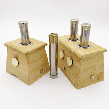 Wholesale Moxibustion Bamboo Box Moxa Stick Holder Neck Arm Body Acupoint Massage Moxibuting Therapy Device Chinese Medical