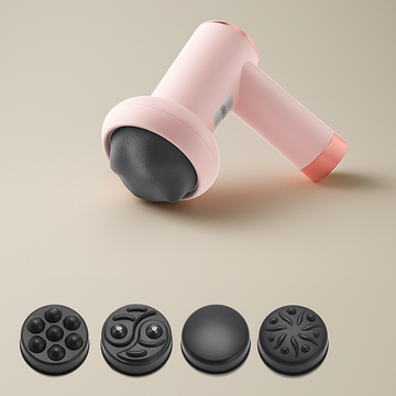 Electric Massage Hammer Deep Tissue Percussion Vibrator Shaping Pain Relief Muscle Relaxation Back Massager for Fitness Slimming