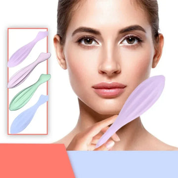 Face Roller for Facial and Eye Face Beauty Roller Skin Care Tools Gua Sha Face Massage Silicone Facial Roller Beauty