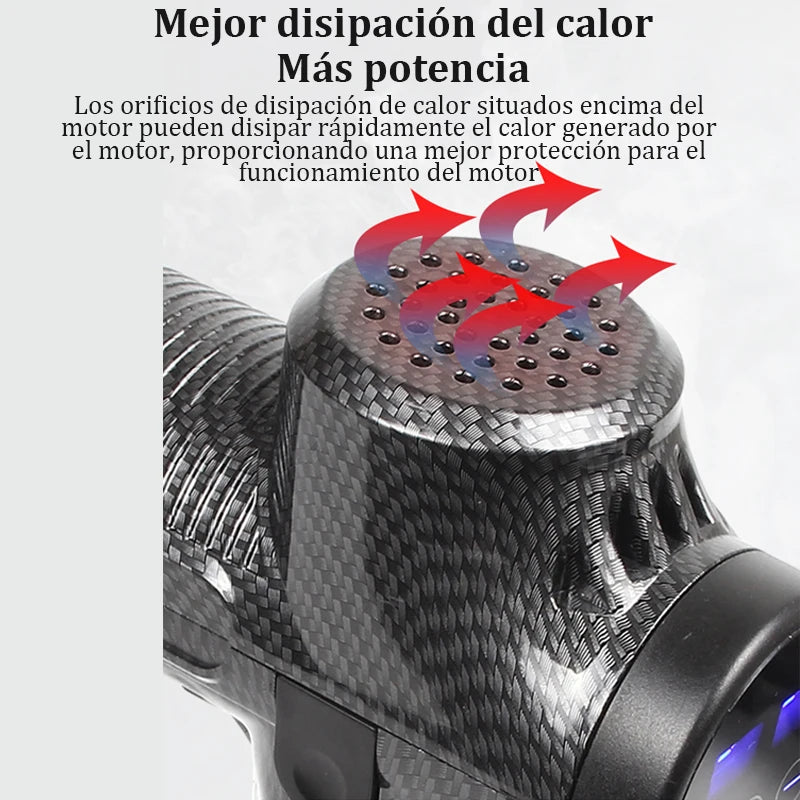 Deep muscle massage gun, electric percussion massager for body, neck, back, legs, fitness tool