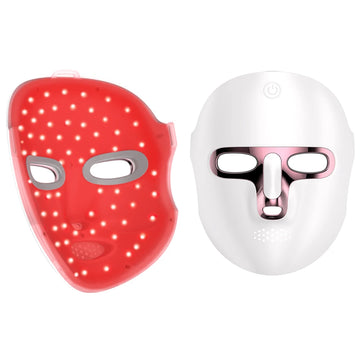 Recharge LED Facial Mask 7 Colors Face Skin Care Mask Anti Acne Therapy Skin Rejuvenation Wrinkle Removal Skin Brightening