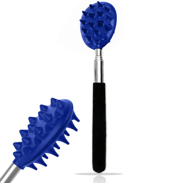 Rascador de espalda extensible con 2 superficies para rascar, rascador profundo para hombres y mujeres, masajeador de espalda para espalda y cuerpo, regalos de cumpleaños