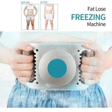 Máquina de congelación para pérdida de grasa -5 ℃, compresas frías para eliminar grasa abdominal, crioterapia, máquina de adelgazamiento corporal anticelulítico abdominal