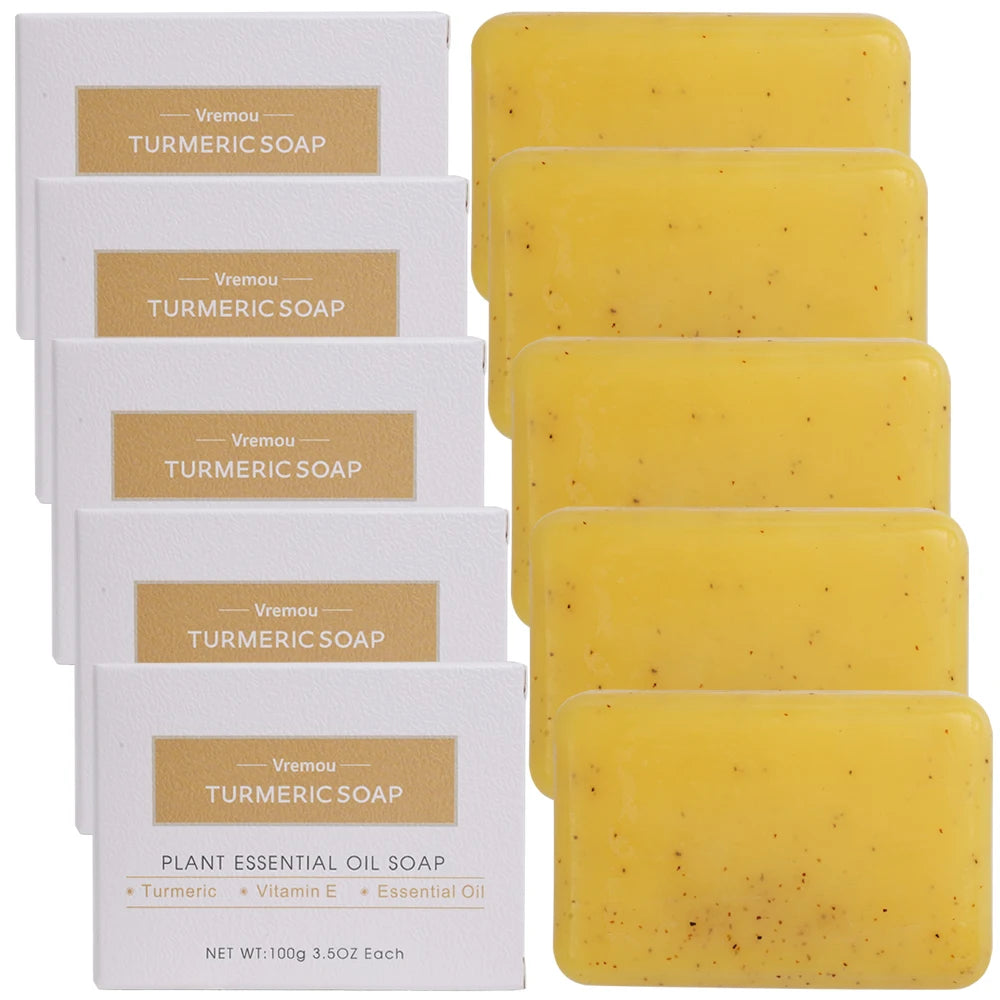 1Pcs/5Pcs Lavender Soap, Exfoliating Cream Granule Essential Oil Soap, Male And Female Cleansing Body Bath Fragrance Soap