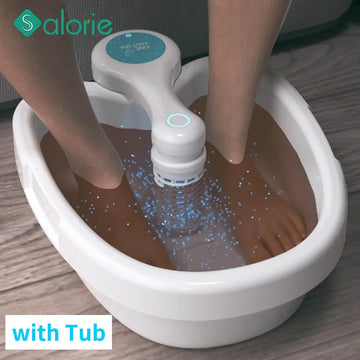 Ionic Foot Detox Machine with Basin, Spa Tub Bath Foot Bath Ion Detoxifier Massager Footbath Footspa Detoxifier Arrays Aqua