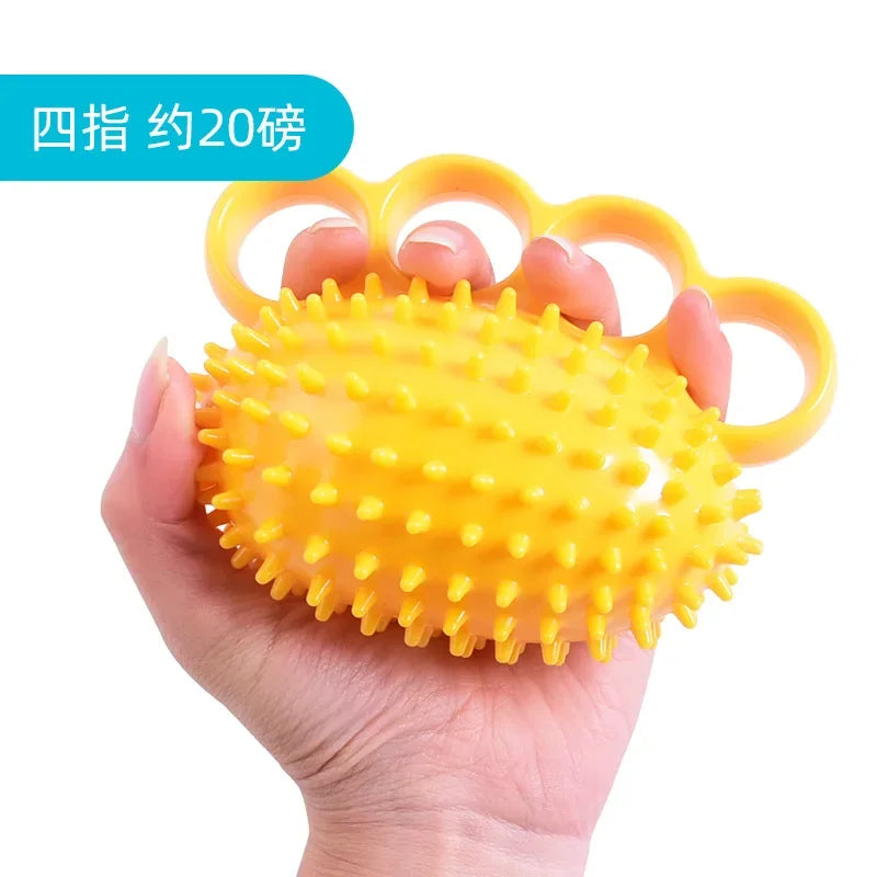Finger Grip Ball Massage Rehabilitation Training Elderly Exercise Hand Rehabilitation Training Gripper Strengthen Hand Strength