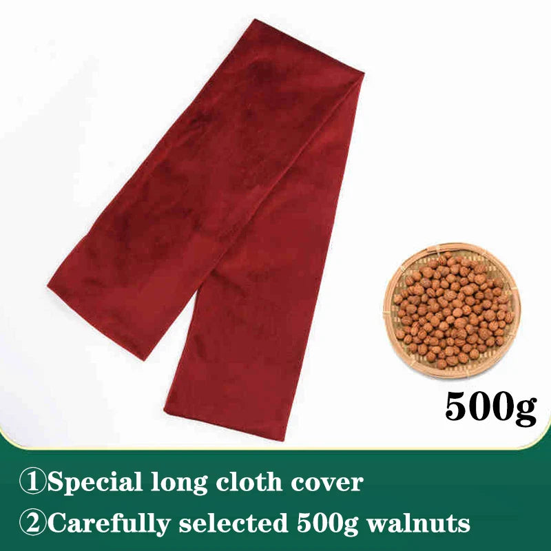 Walnuts Massage Bag Health Care Beating Waist Massager Tapping Meridians Manual Physiotherapy Health Preservation Relax Body