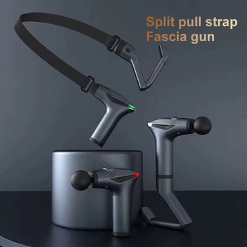 Hot Selling Multifunctional Muscle Relaxation Long-handle Massage Gun Remission Deep Tissue Percussion Body Electric Massage Gun