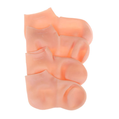 1 Pair Foot Care Socks Spa Silicone Moisturizing Gel Anti Cracking Protect