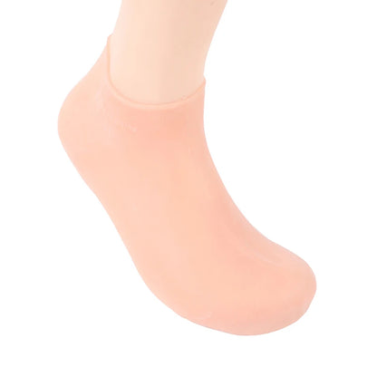 1 Pair Foot Care Socks Spa Silicone Moisturizing Gel Anti Cracking Protect
