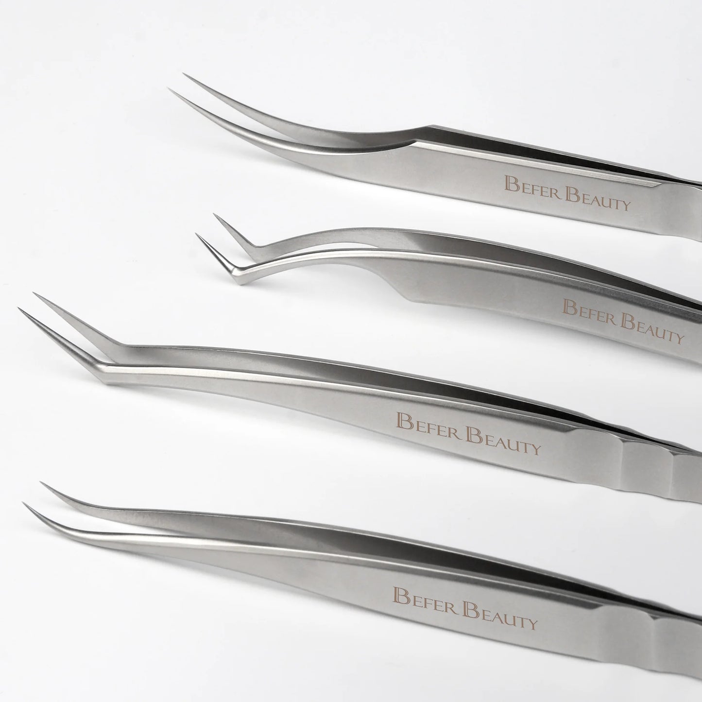 Anti-Static Tweezers Eyelash Extension Professional High Precision Volume Tweezer Stainless Steel Tweezers Antislip Makeup Tool