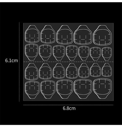CNHIDS Wearable False Nail Jelly Glue Double Sided Fake Nail Art Adhesive Tape Glue Sticker Nail Glue DIY Manicure Tools