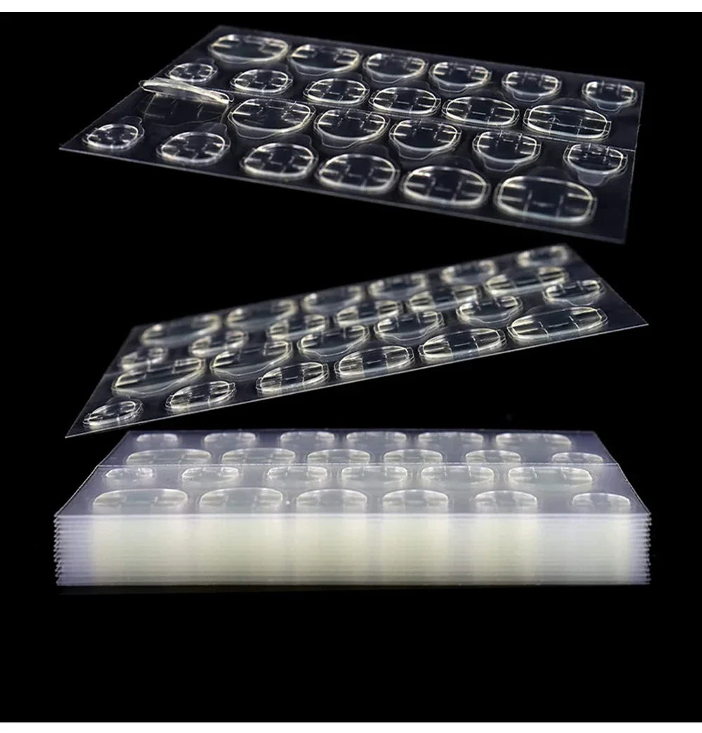 CNHIDS Wearable False Nail Jelly Glue Double Sided Fake Nail Art Adhesive Tape Glue Sticker Nail Glue DIY Manicure Tools