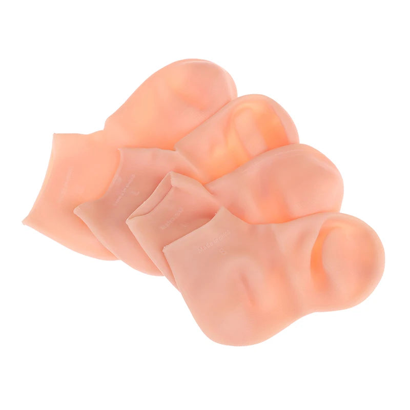 1 Pair Foot Care Socks Spa Silicone Moisturizing Gel Anti Cracking Protect