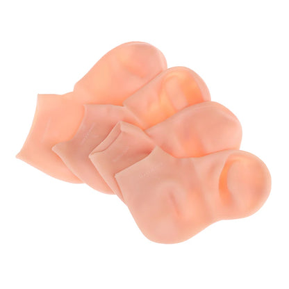 1 Pair Foot Care Socks Spa Silicone Moisturizing Gel Anti Cracking Protect