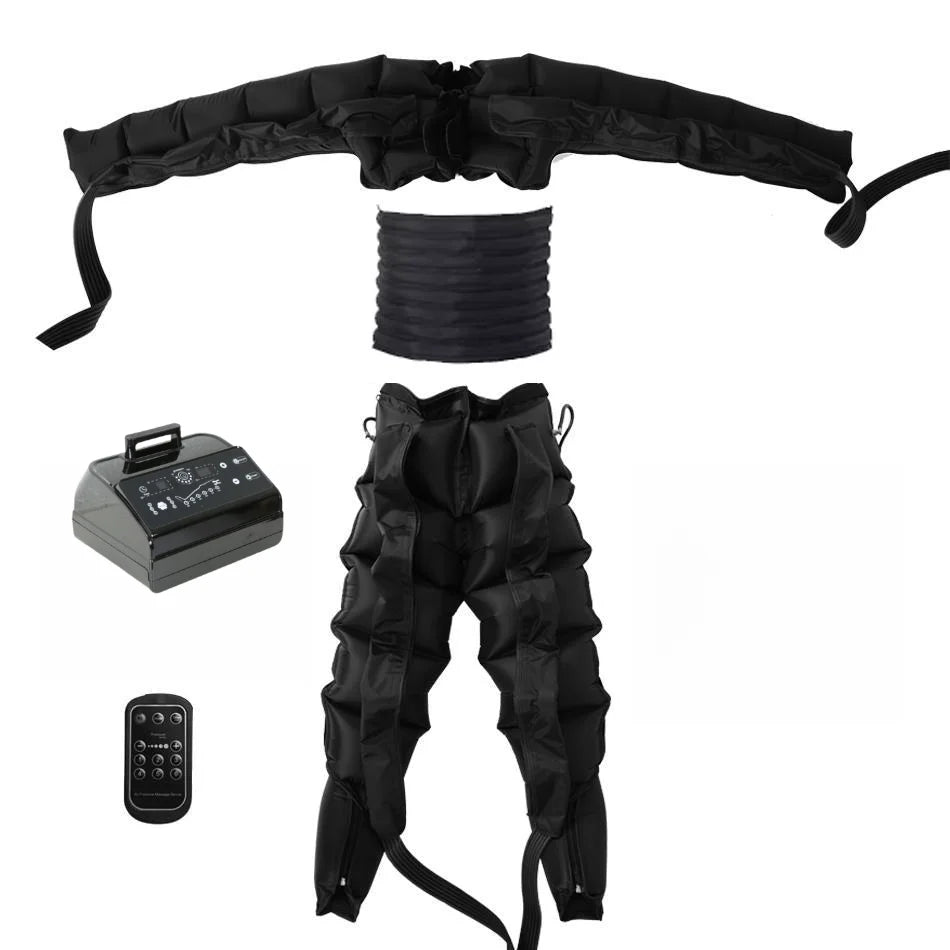 Electric Air Compression Massager Leg Foot Arm Waist Boots For Circulation Lymphatic Drainage Pressotherapy Machine