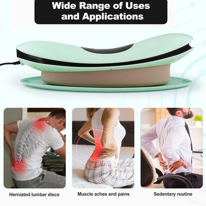 Intelligent Lumbar Soothing Device Electric Lumbar Massager With Hot Compress , Relieve Muscle And Vibration Lumbar Massager