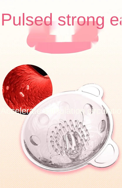 Electric shock female chest to stimulate breast breast massager massager