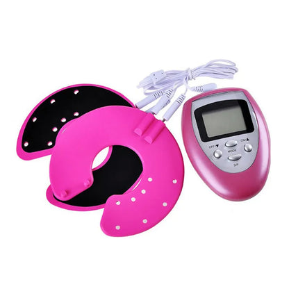Enlarge Women Breast Massage Machine Chest Cup Enhancer Enlargement Massager Bra Patches Electric Muscle Stimulator