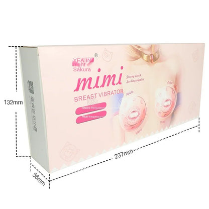 Electric shock female chest to stimulate breast breast massager massager