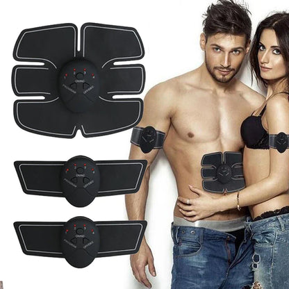 Electronic Abdominal Arm EMS Muscle Stimulator Body Slimming Hip Shaper Trainer Vibrating Massager Fitness Exercise Machine