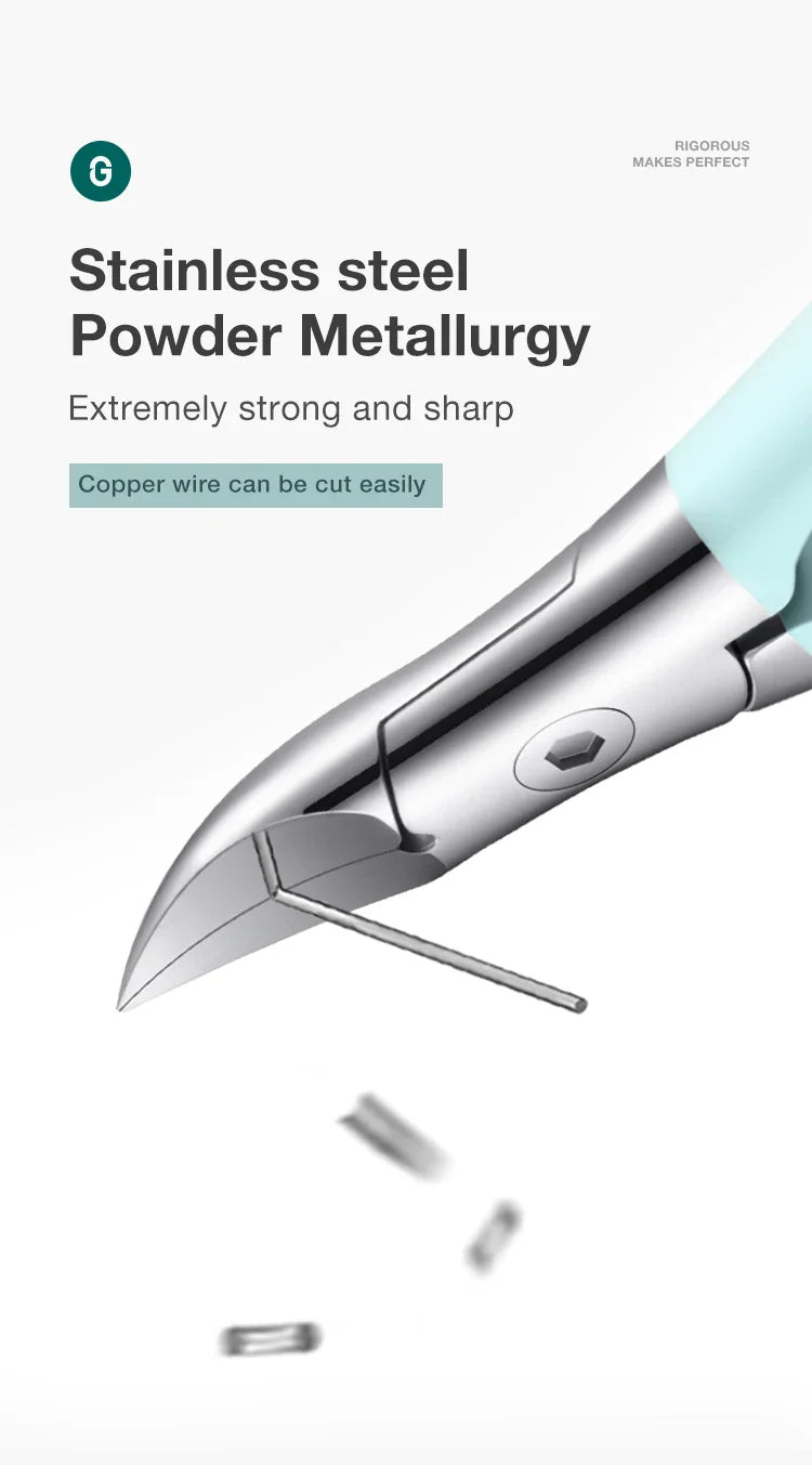 MR.GREEN ingrown Nail Clippers Toenail Cutter Stainless Steel Pedicure Tools Thick Toe Nail Correction Deep Into Nail Grooves