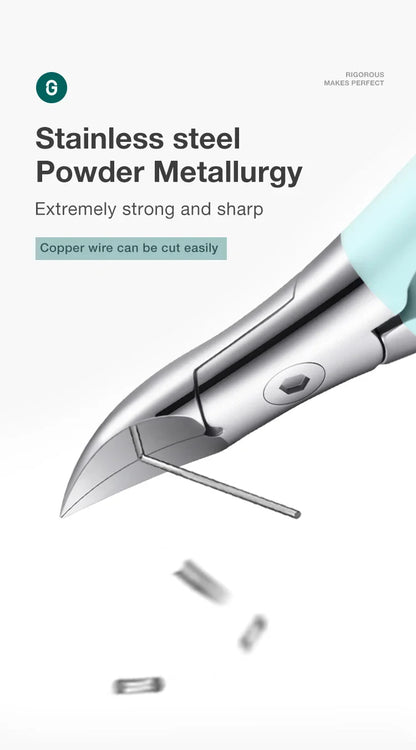 MR.GREEN ingrown Nail Clippers Toenail Cutter Stainless Steel Pedicure Tools Thick Toe Nail Correction Deep Into Nail Grooves