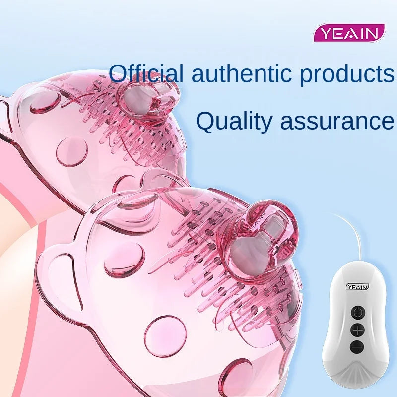 Electric shock female chest to stimulate breast breast massager massager