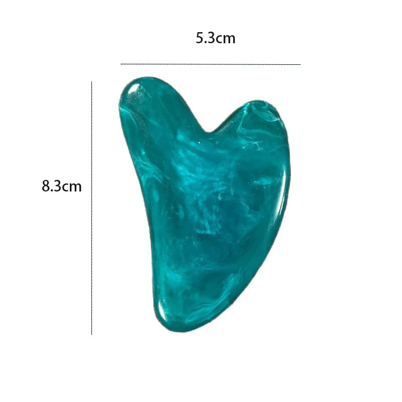 3pcs Set Resin Gua Sha Roller Massager for Face Body  Face Care Roller Facial Massager Beauty Health Massage Tool Not Jade Stone