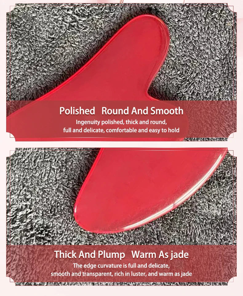 3pcs Set Resin Gua Sha Roller Massager for Face Body  Face Care Roller Facial Massager Beauty Health Massage Tool Not Jade Stone