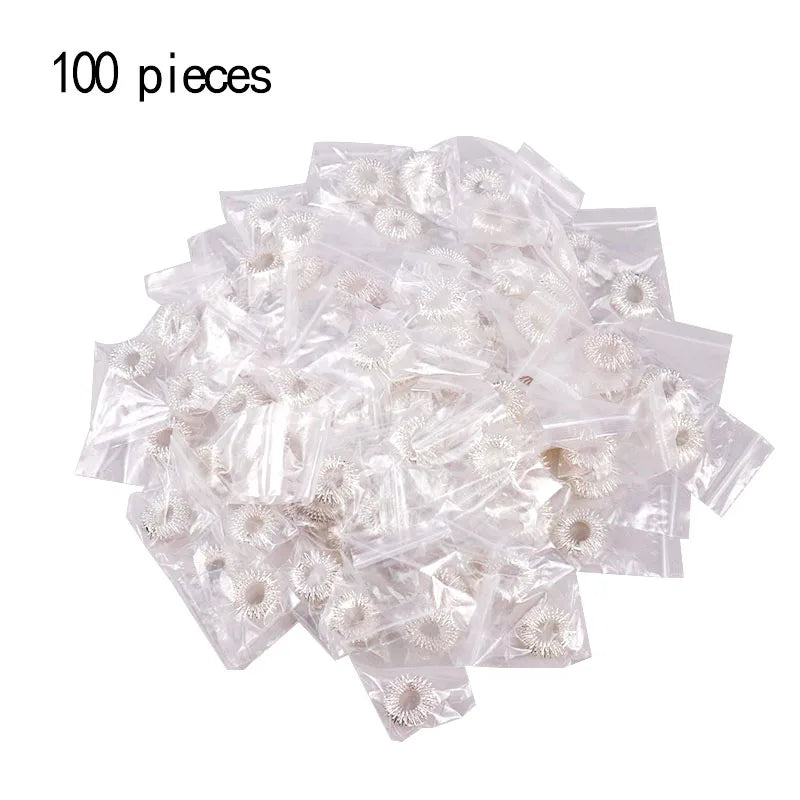 100pcs Finger Massage Ring Acupuncture Acupressure Health Care Body Fatigue Pain Stress Relief Help Sleep Tools Chinese Medicine