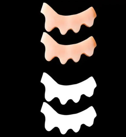4pcs=2pairs Child Silicone Gel Foot Finger Toe Separator Thumb Protector Bunion Adjuster Hallux Valgus Pedicure For Kid