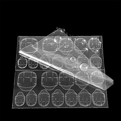 Nail Jelly glue Double Sided Tape Glue Sticker Fake Nail Glue 240pcs/10sheets