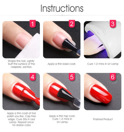 CANNI Nail Gel Polish Set HEMA TPO FREE Jelly Nude Color Rubber Base UV Construction Gel Semi Permanent Soak off UV LED Gel Nail