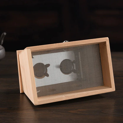 Wholesale  Moxibustion Bamboo Box Moxa Stick Holder Neck Arm Body Acupoint Massage Moxibuting Therapy Device Chinese Medical