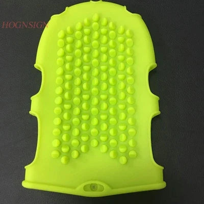 Silicone Gloves Meridian Brush Massage Body Five Lines Of Tendons Legs Rubbing Brushs Back Arm Genera Massager Bath Care Tool