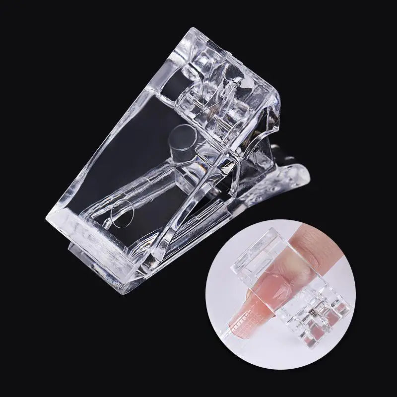 60Pcs Dual Nail Forms Extension Tips Mold Quick Buliding False Nails Short Almond Acrylic Upper Forms Diy Art Manicure Tool