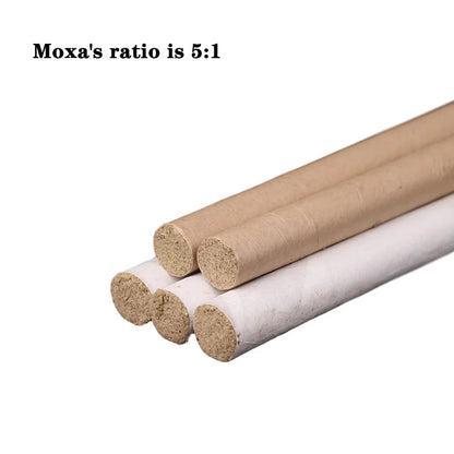 Wholesale  Moxibustion Bamboo Box Moxa Stick Holder Neck Arm Body Acupoint Massage Moxibuting Therapy Device Chinese Medical