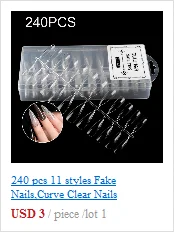 XXL Long Straight Square Shape Tips for Acrylic False Nail with Box Extra Long XL C Curve Tips Half Cover Nail Tip Manicure Tool