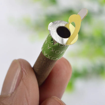 180Pcs Mini Moxibustion Sticker Moxa Stick Tube Mugwort Burner Heating Acupuntura Meridian Massage Therapy Health Care Warm Body