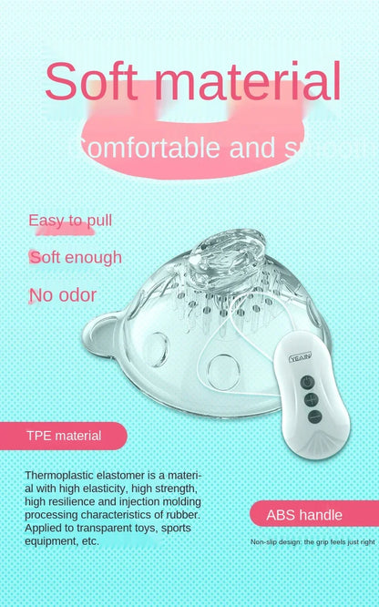 Electric shock female chest to stimulate breast breast massager massager