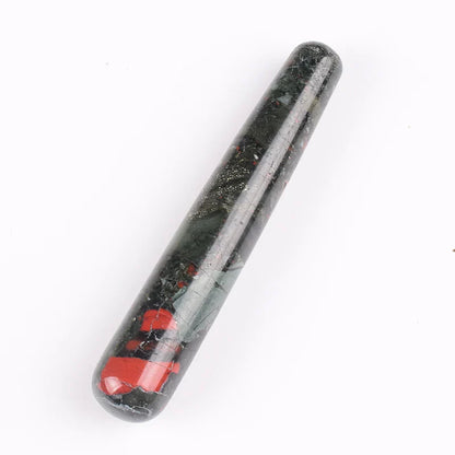 Wholesale Massage Wand Yoni Natural Crystal Mineral Quartz Acupoint Pen Face Care Tool Relax Body Beauty Health Massagestick