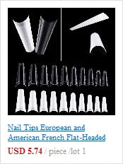 XXL Long Straight Square Shape Tips for Acrylic False Nail with Box Extra Long XL C Curve Tips Half Cover Nail Tip Manicure Tool