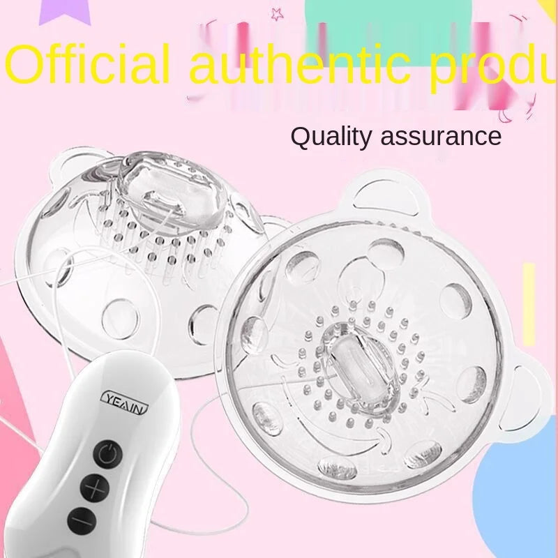 Electric shock female chest to stimulate breast breast massager massager