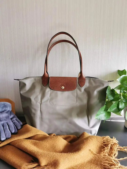 Fashion Long Handled Large Tote Bag Waterproof Women Bags Underarm Dumpling Bag Single Shoulder LONGCHAMP Crossbody Bags