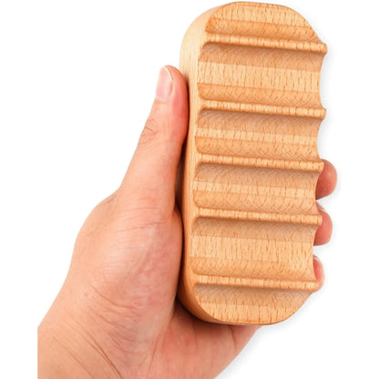 Wood Therapy Massage Tools  Cellulite Massager Body Gua Sha Tool for Lymphatic Drainage Anti Cellulite & Myofascial Release