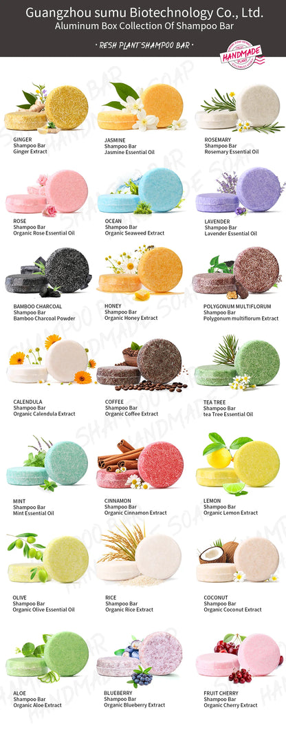 Ginger solid shampoo soap, refreshing and oil controlling glycerin soap, summer men's and women's hair care soap