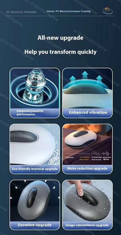Pelvic Floor Muscle Trainer Muscle Repair Exerciser Buttock Massage Kegel Exerciser Prostate Muscle Massage Men Women