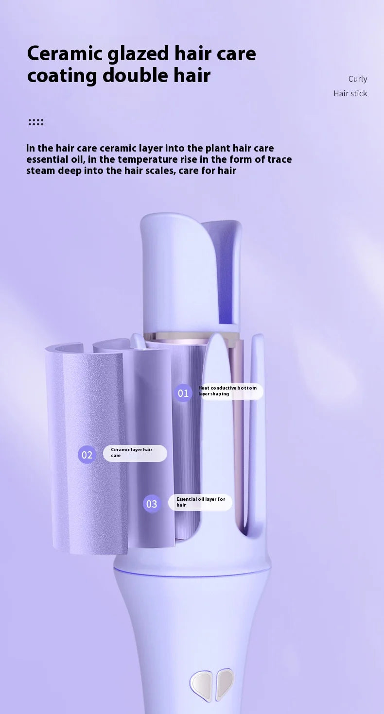 Automatic curling iron 36mm intelligent constant temperature rotating ceramic curling iron professional curling iron